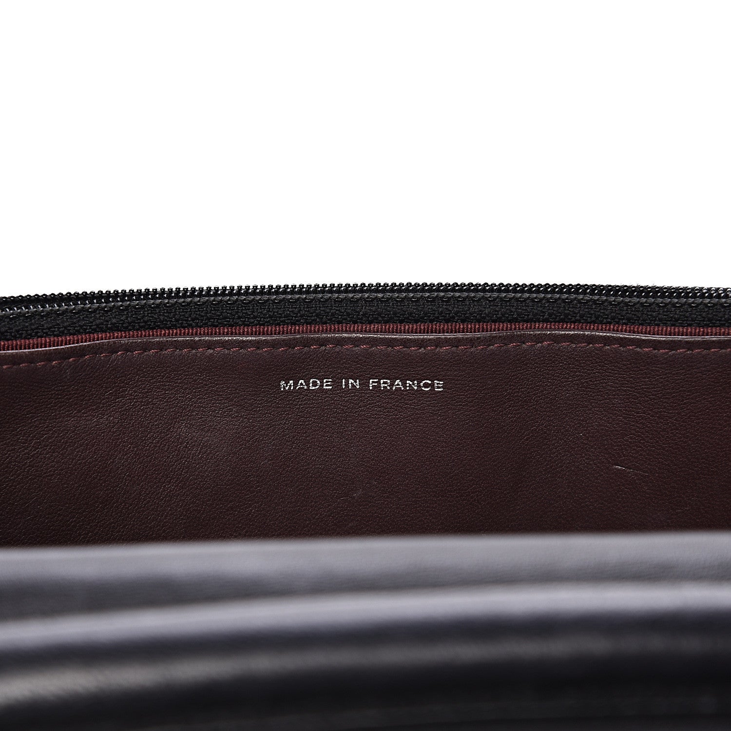 Chanel Lambskin Quilted Wallet On Chain WOC Black 6 of 17