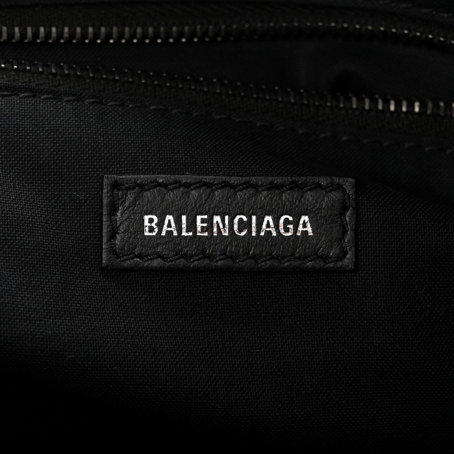 Balenciaga Matte Supple Lambskin Crocodile Embossed Classic Black Hardware S City Black 6 of 10