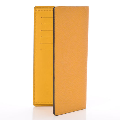 Louis Vuitton Taurillon Brazza Wallet Ocre 3 of 8
