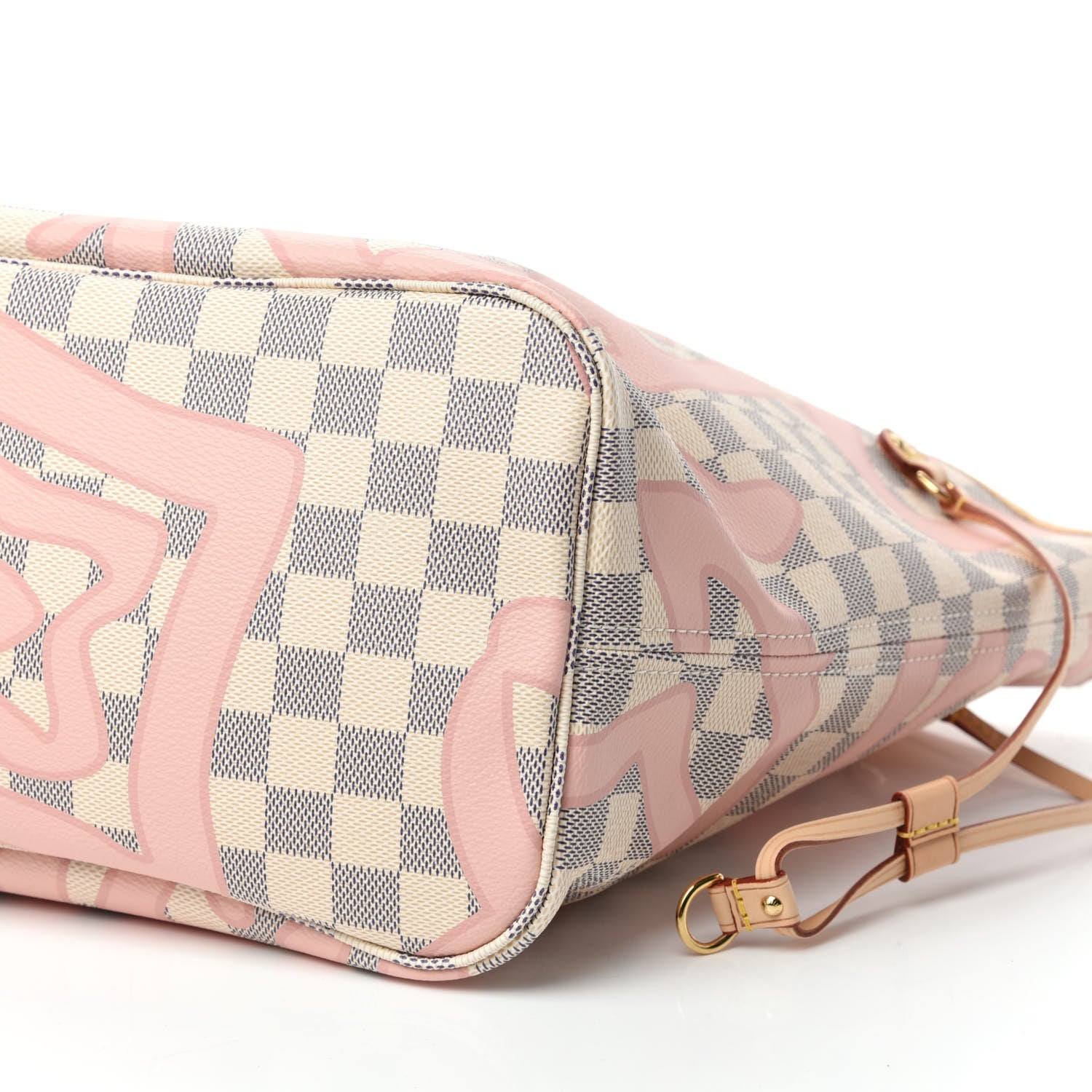 Louis Vuitton Damier Azur Tahitienne Neverfull MM 7 of 12