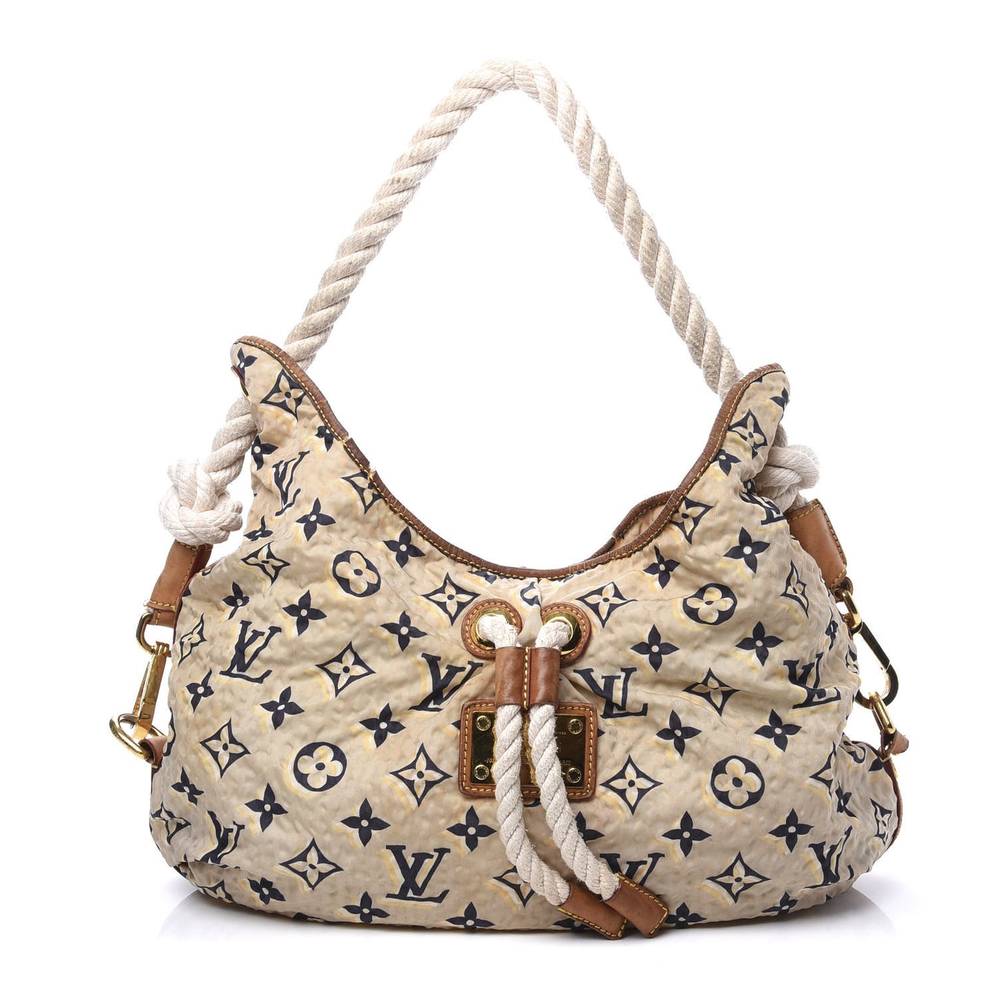 Canvas Monogram Cruise Bulles MM Natural
