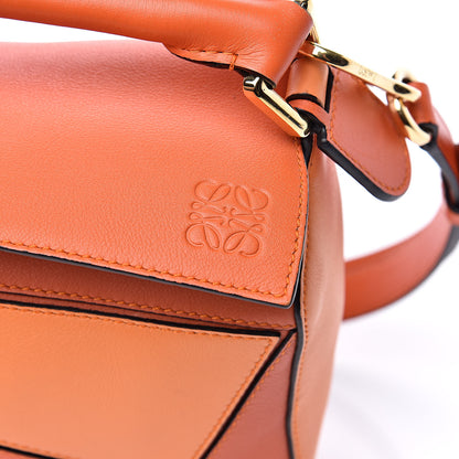 Loewe Calfskin Small Puzzle Bag Orange 7 of 9