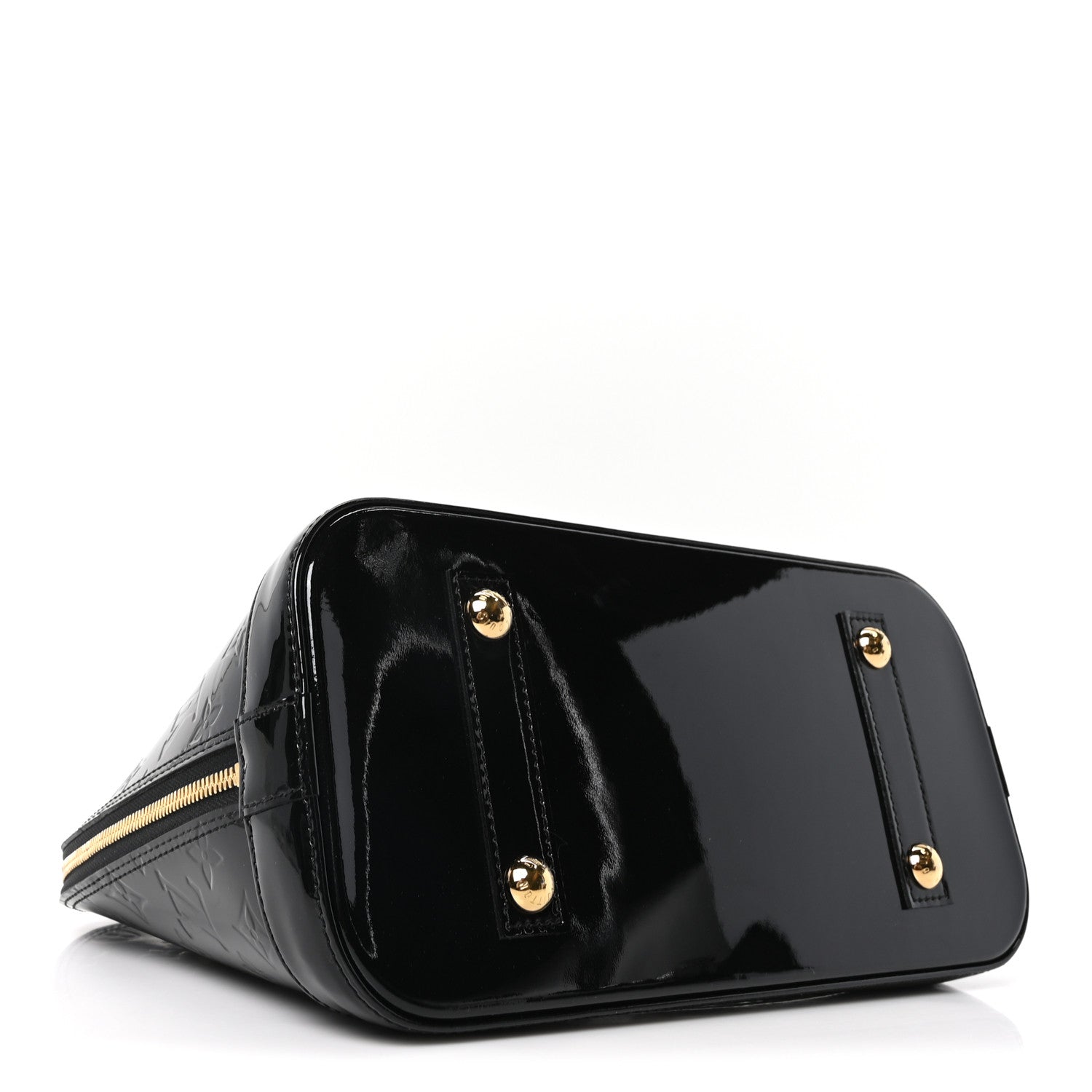 Louis Vuitton Vernis Alma PM Black 4 of 11