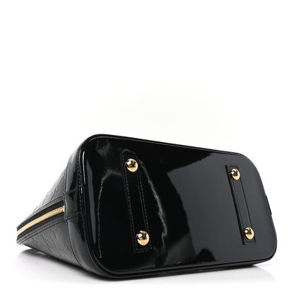 Louis Vuitton Vernis Alma PM Black 4 of 11