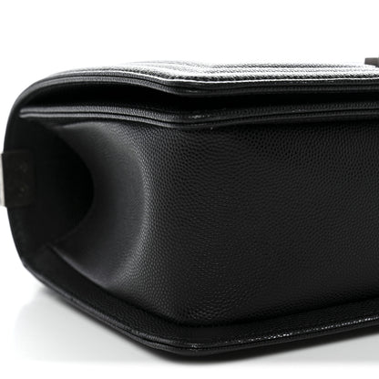 Chanel Caviar Quilted Medium Boy Flap Black 9 of 10
