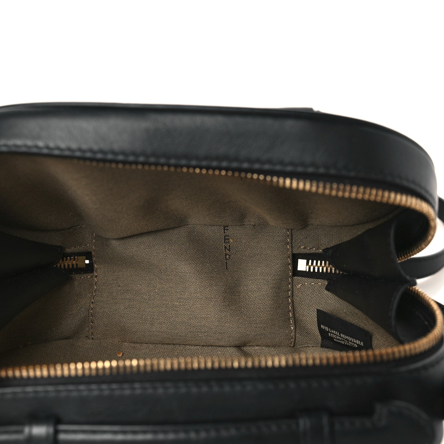 Fendi Vitello Grace Matte Mini O'Lock Camera Case Black 5 of 10