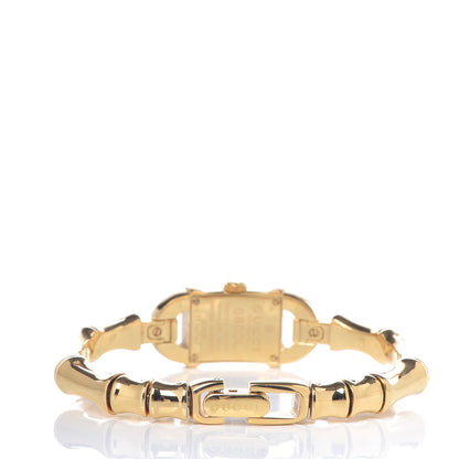 Gucci Stainless Steel 16mm 6800L Bamboo Web Quartz Watch 4 of 7