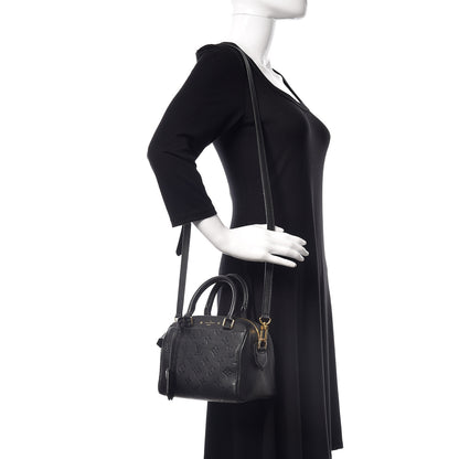 Louis Vuitton Empreinte Speedy Bandouliere 20 NM Black 2 of 9