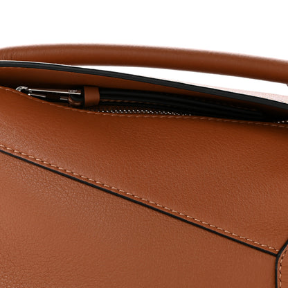 Loewe Calfskin Mini Puzzle Edge Bag Tan 8 of 12