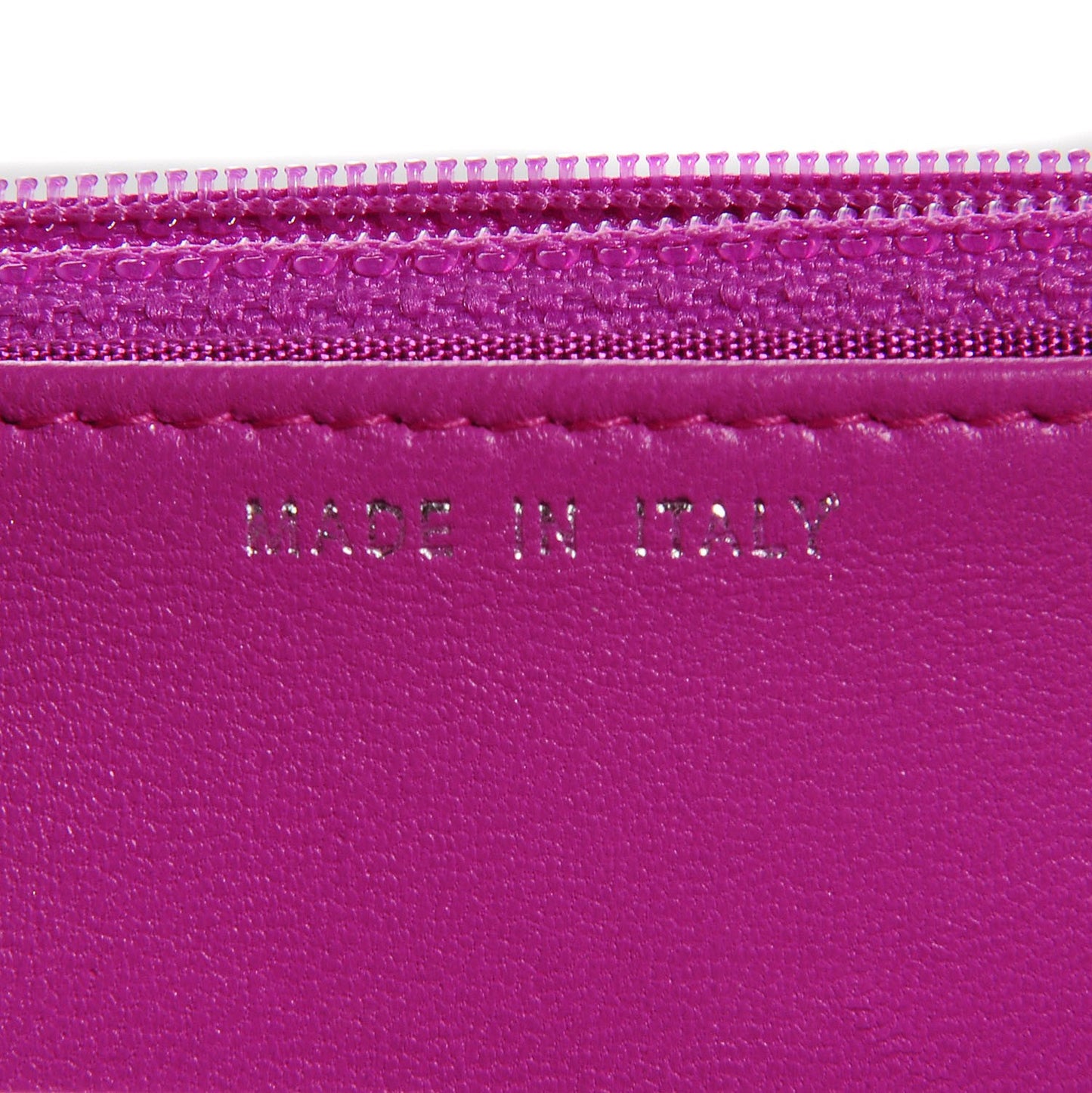 Lambskin Quilted Boy Wallet On Chain WOC Dark Pink