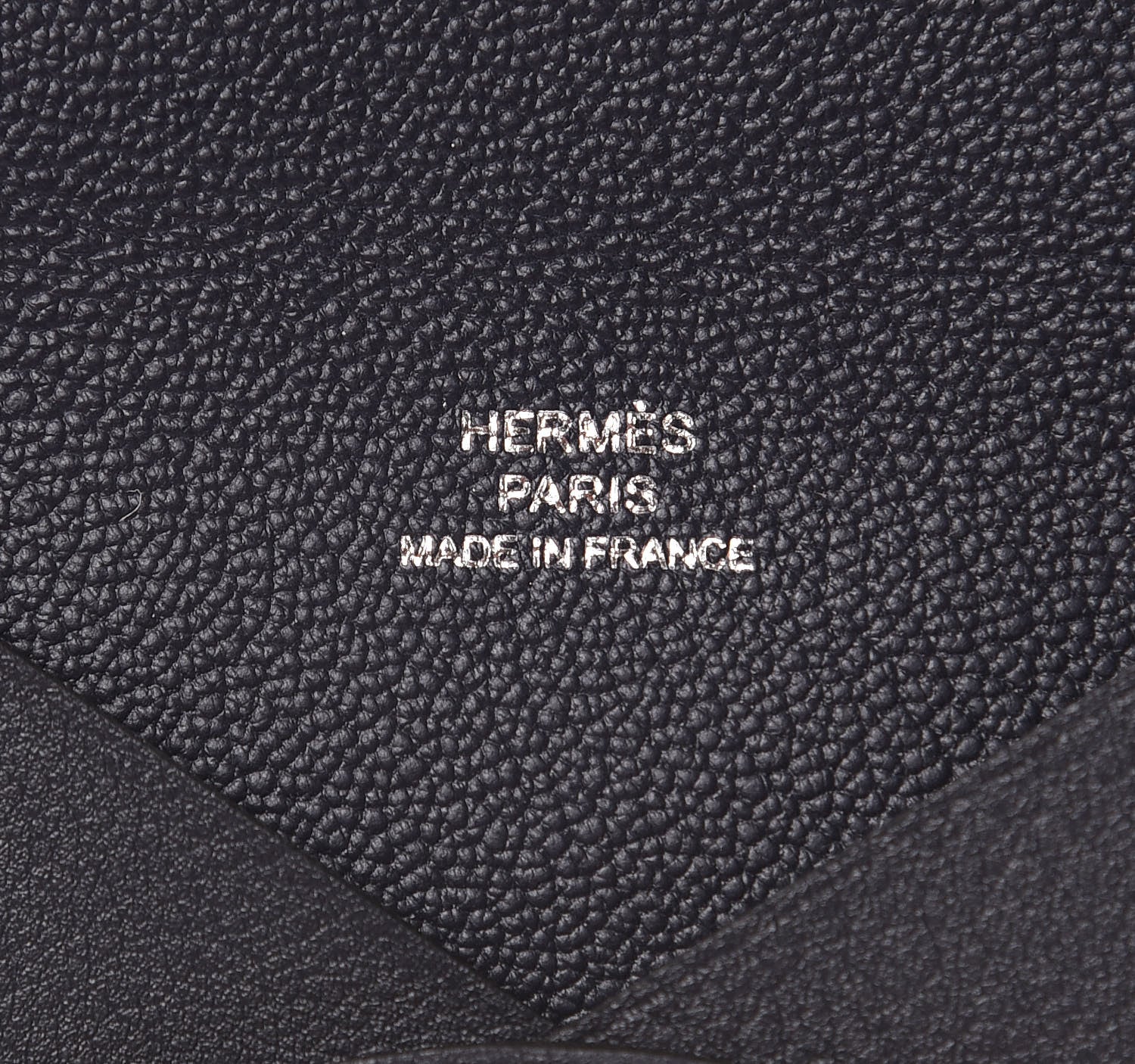 Hermes Evercolor Calvi Robot Card Case Bleu Indigo 6 of 8