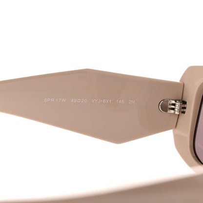 Prada Acetate Symbole Sunglasses SPR 17W Plum Beige 6 of 7