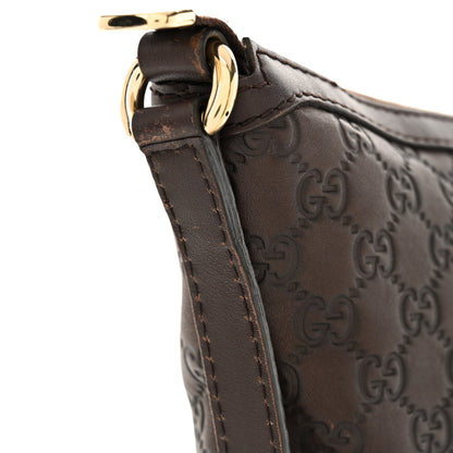 Gucci Guccissima Small Lovely Heart Messenger  Dark Brown 15 of 15