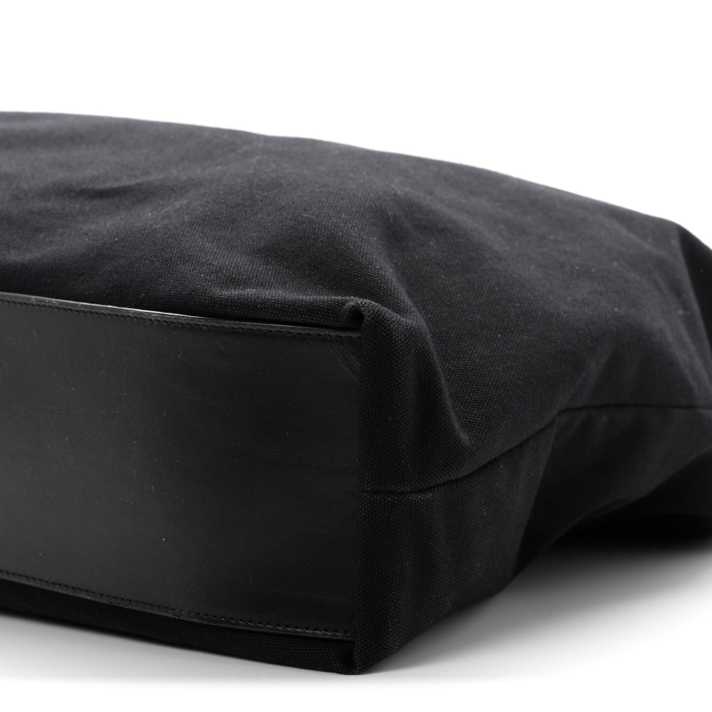 Canvas ID Shopping Bag Black