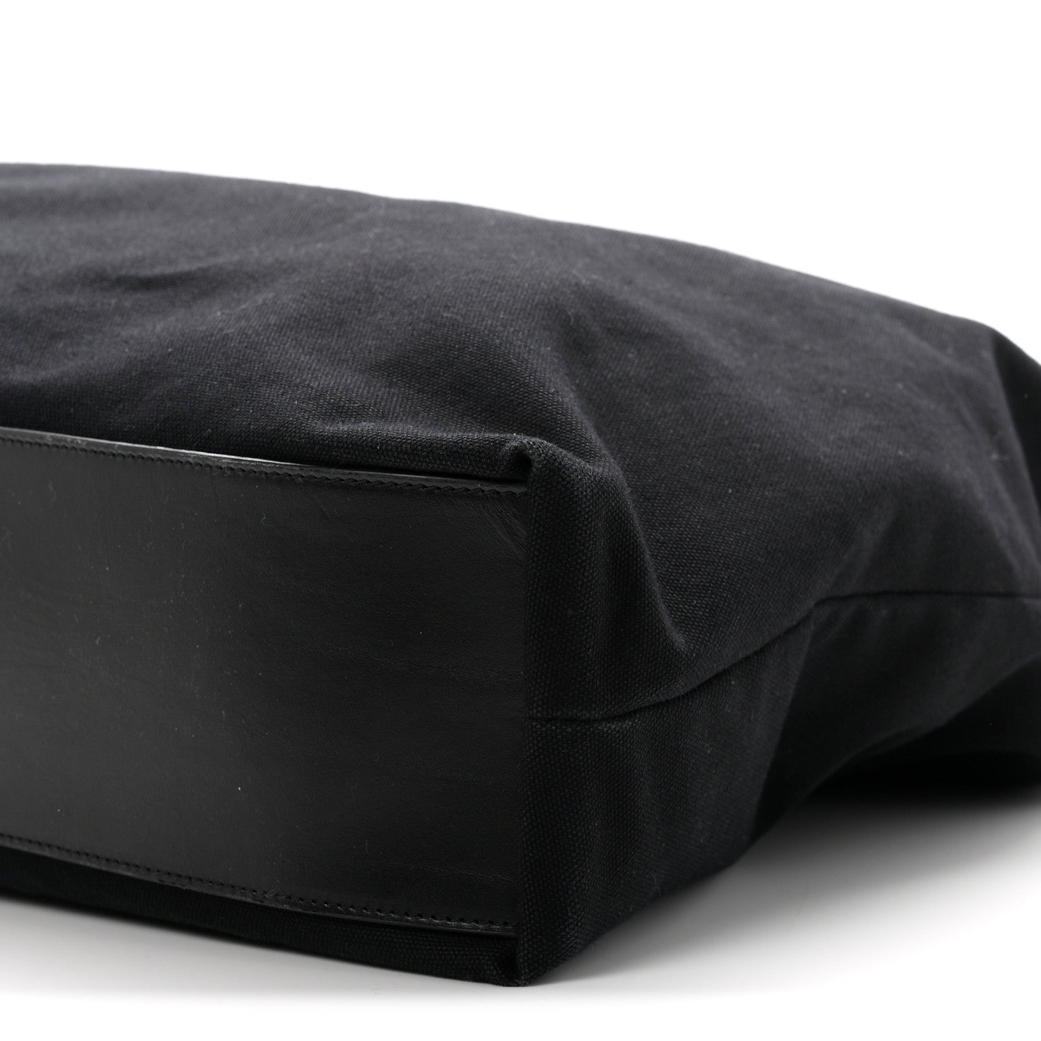 Saint Laurent Canvas ID Shopping Bag Black 10 of 11