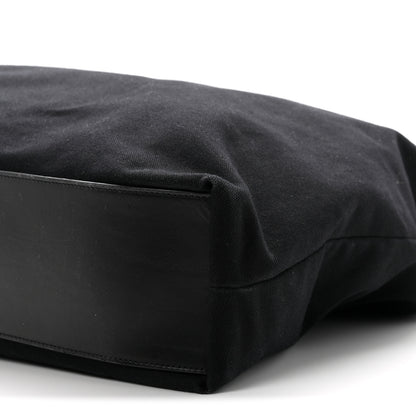 Saint Laurent Canvas ID Shopping Bag Black 10 of 11