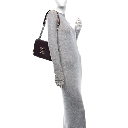 Louis Vuitton Epi Twist Shoulder Bag MM Prune Rose Poudre 2 of 10