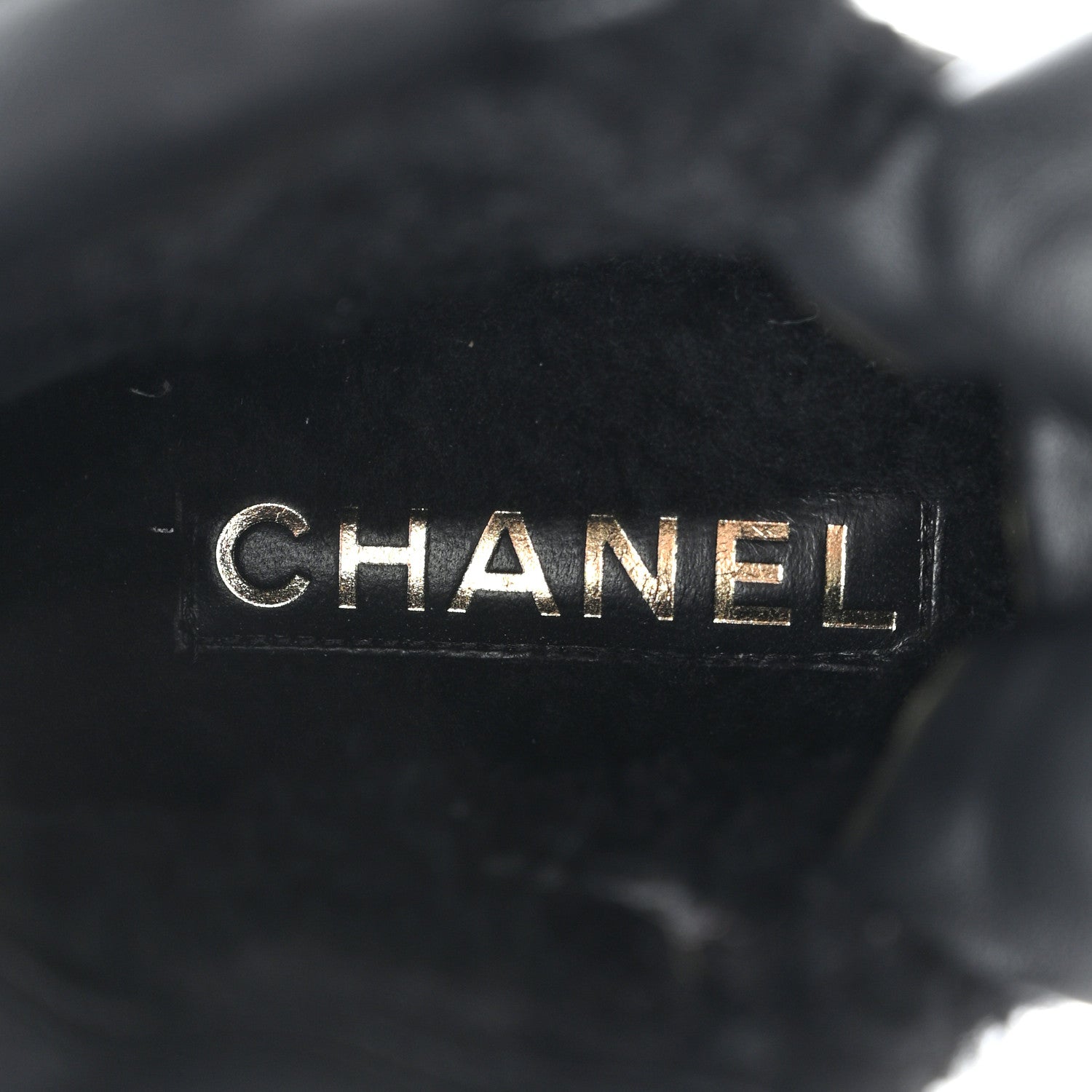 Chanel Crumpled Patent Lambskin Calfskin Quilted Lace Up Combat Boots 39 Black 7 of 8