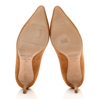 Jimmy Choo Suede Romy 85 Pumps 39 Canyon 5 of 11