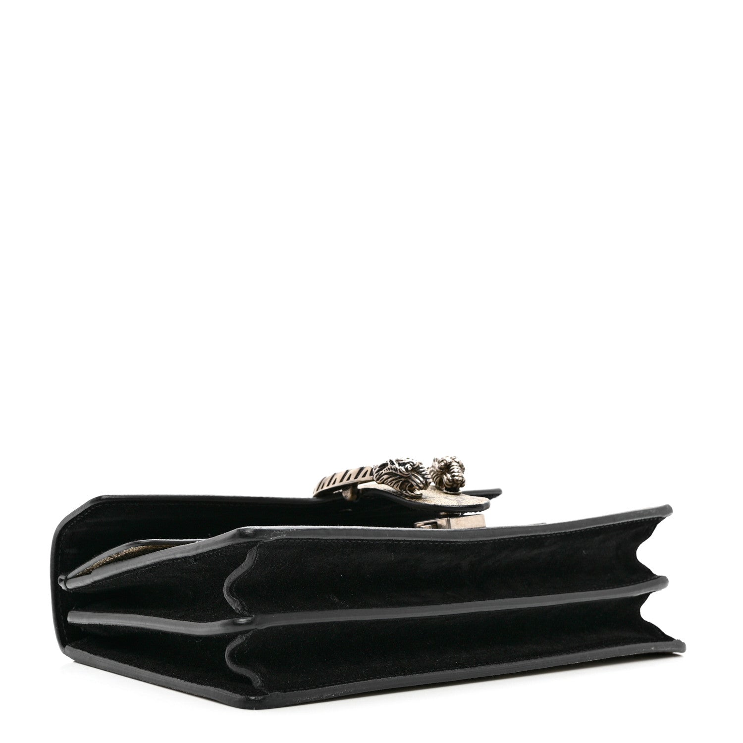 Gucci GG Supreme Monogram Small Dionysus Shoulder Bag Black 4 of 12