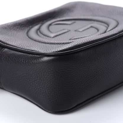 Gucci Pebbled Calfskin Small Soho Disco Bag Black 6 of 11