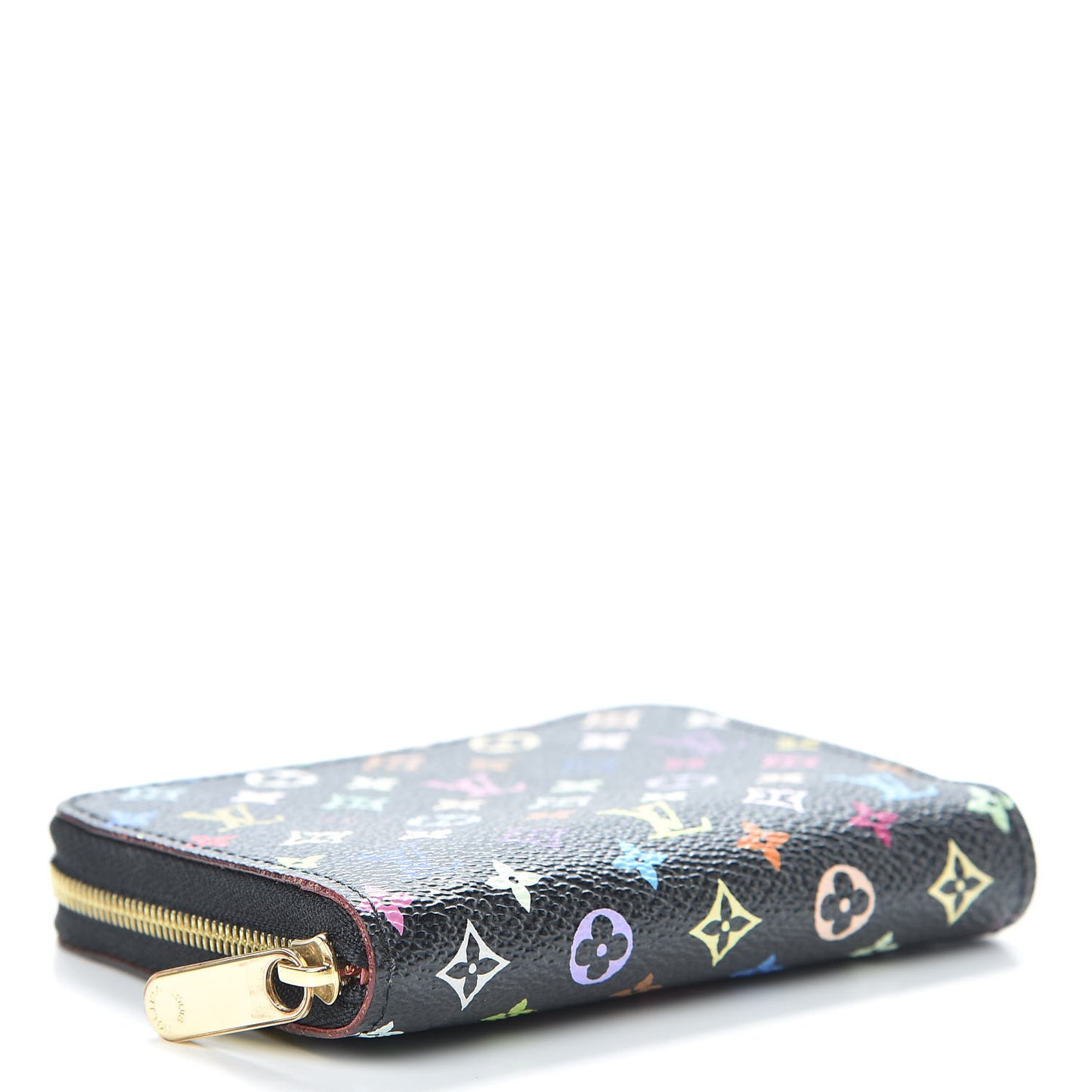 Monogram Multicolor Zippy Coin Purse Black Grenade