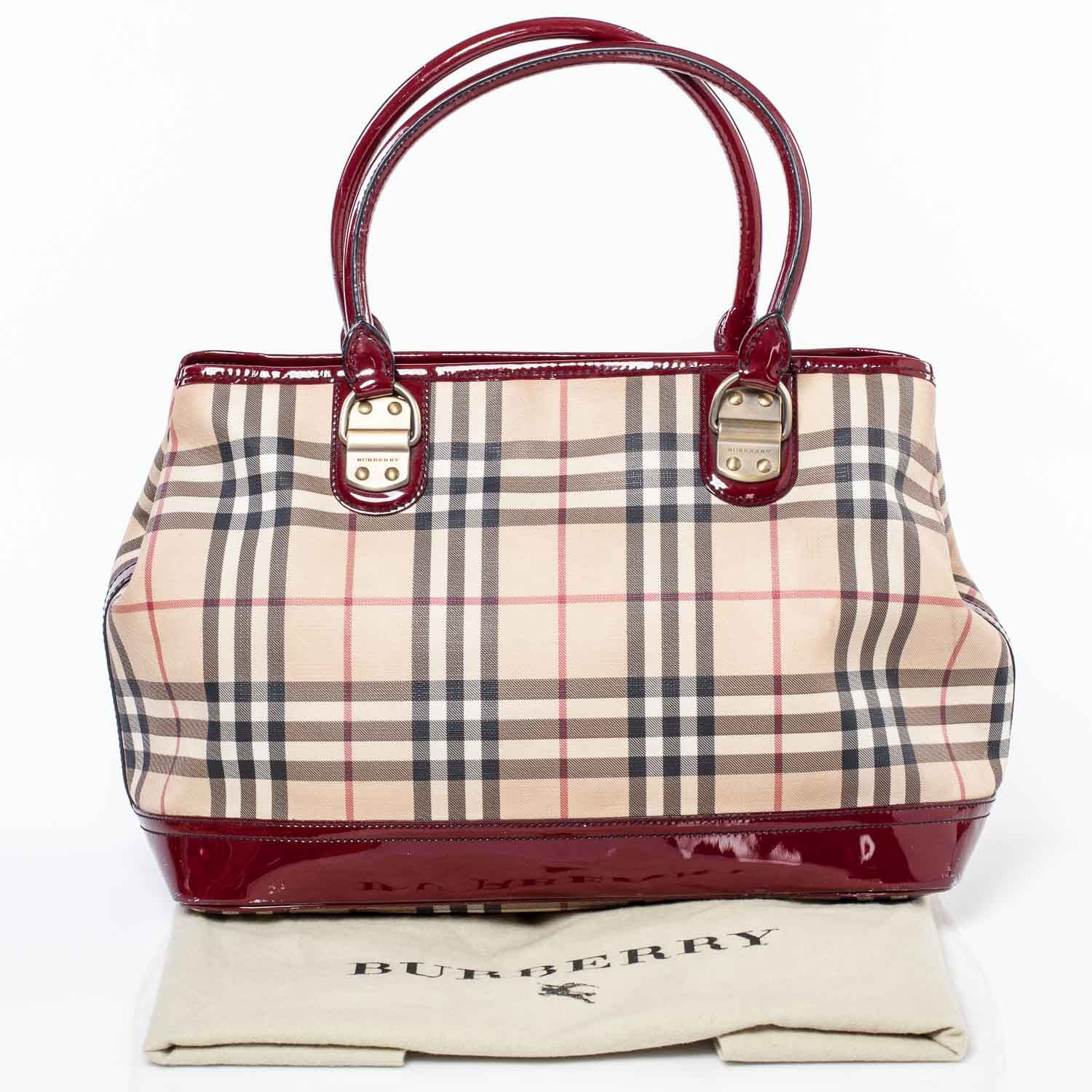 Burberry House Check Tote Red 11 of 11
