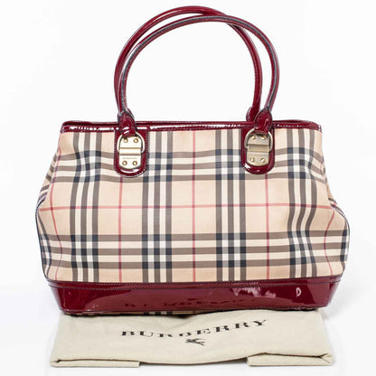 Burberry House Check Tote Red 11 of 11
