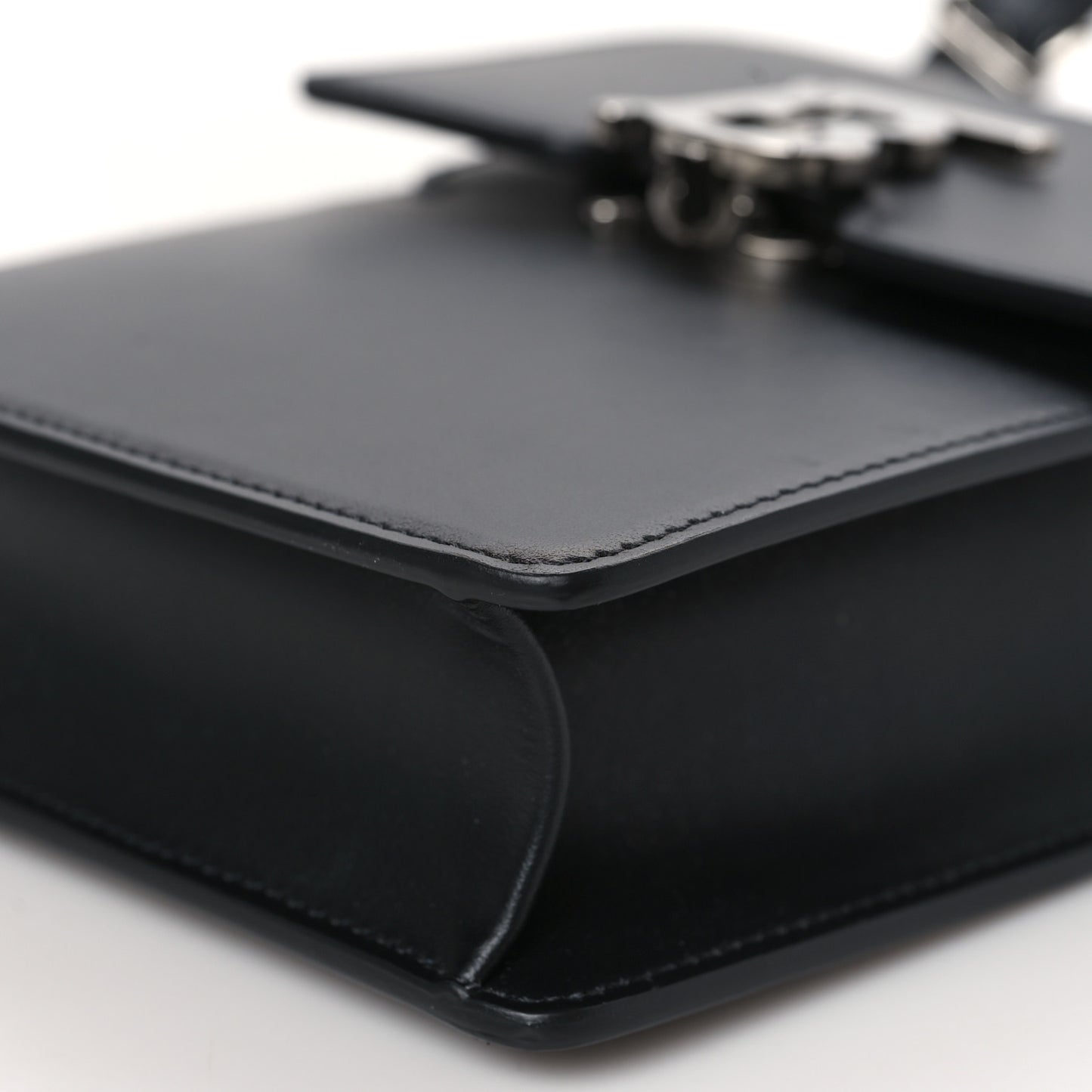 Smooth Calfskin TB Robin Bag Black