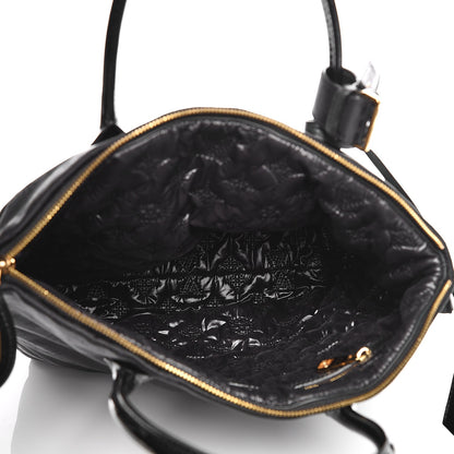 Louis Vuitton Monogram Nylon Desire Lockit Vertical MM Black 5 of 7