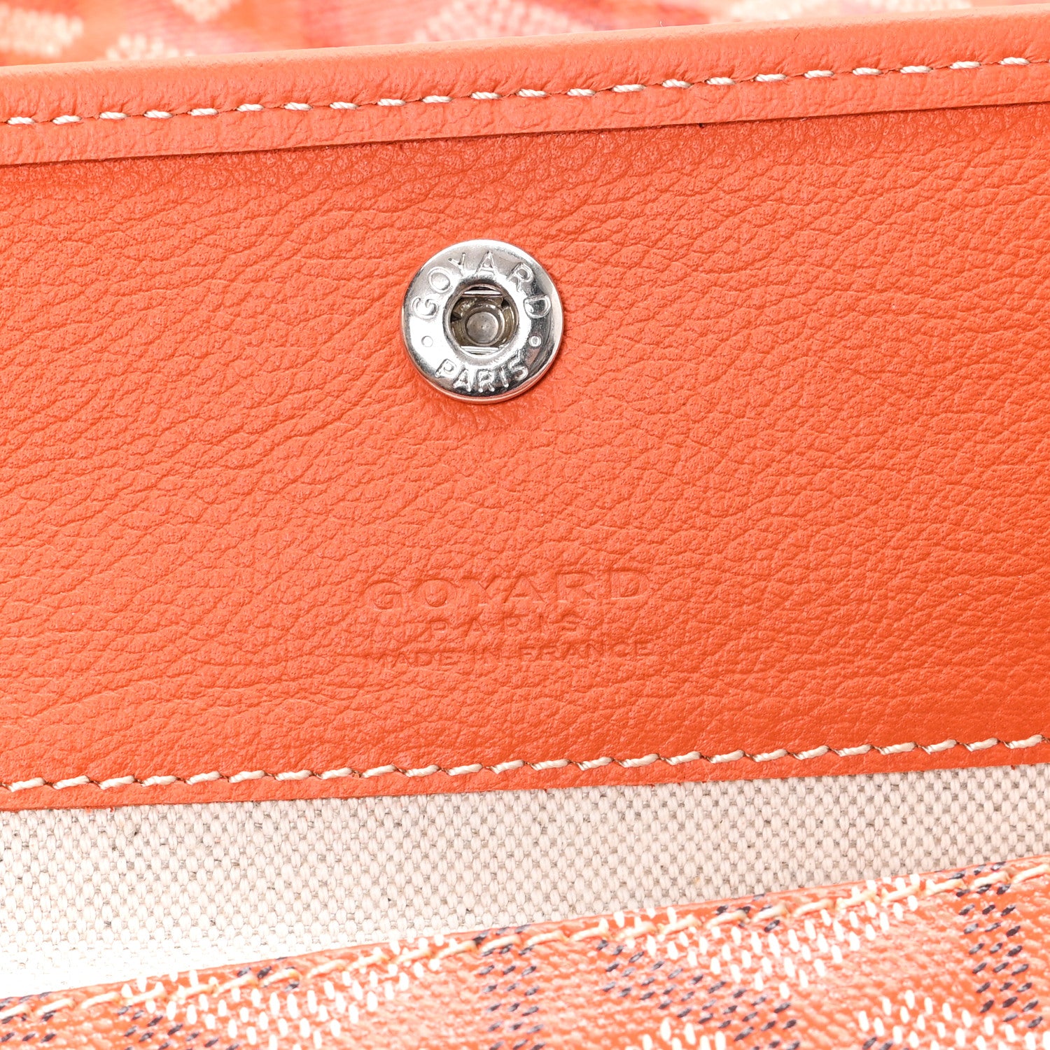 Goyard Goyardine Saint Louis PM Orange 8 of 11