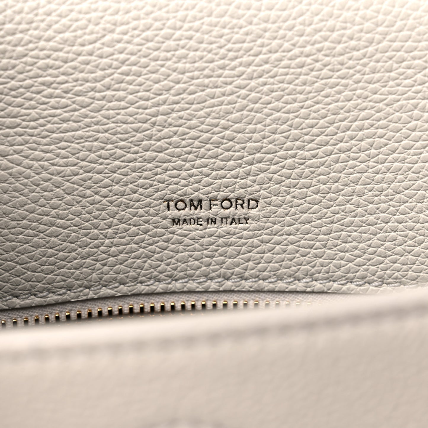 Grained Calfskin T Clasp Tara Crossbody Bag White