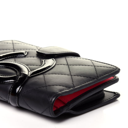 Chanel Calfskin Cambon Zipped Pocket Wallet Black 11 of 11