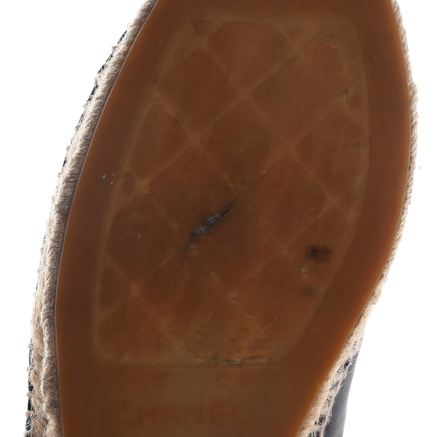 Chanel Lambskin CC Espadrilles 41 Black 12 of 12