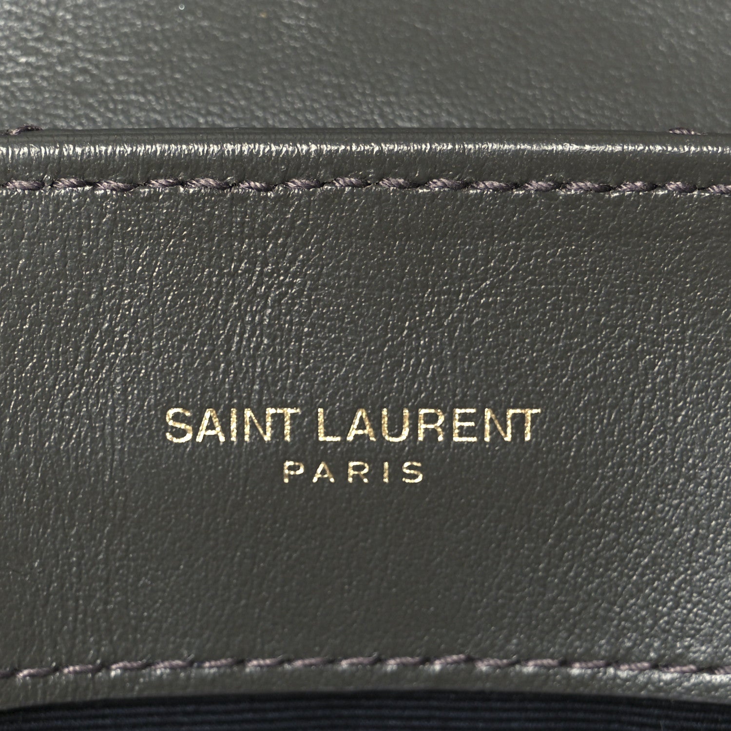 Saint Laurent Calfskin Y Quilted Monogram Small Loulou Chain Satchel Pebble 5 of 10