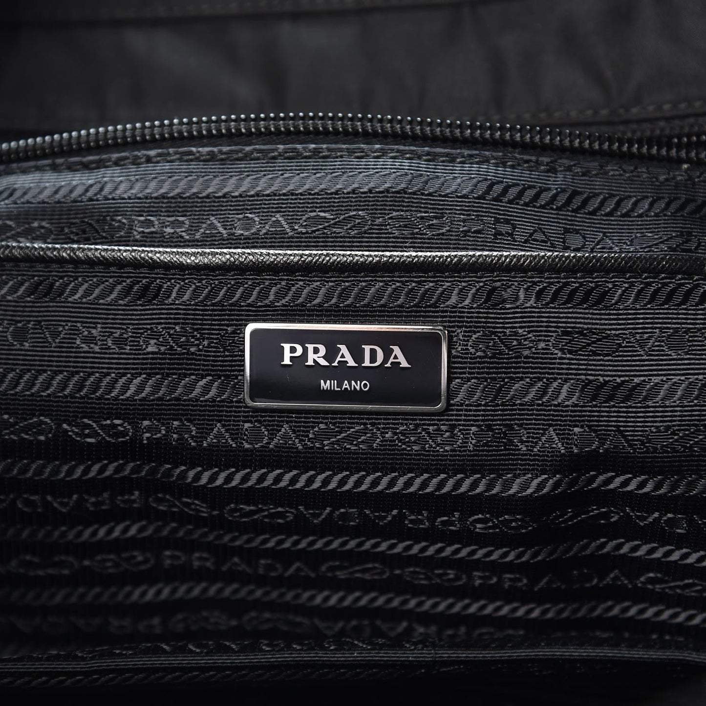 Nylon Vela Tote Black