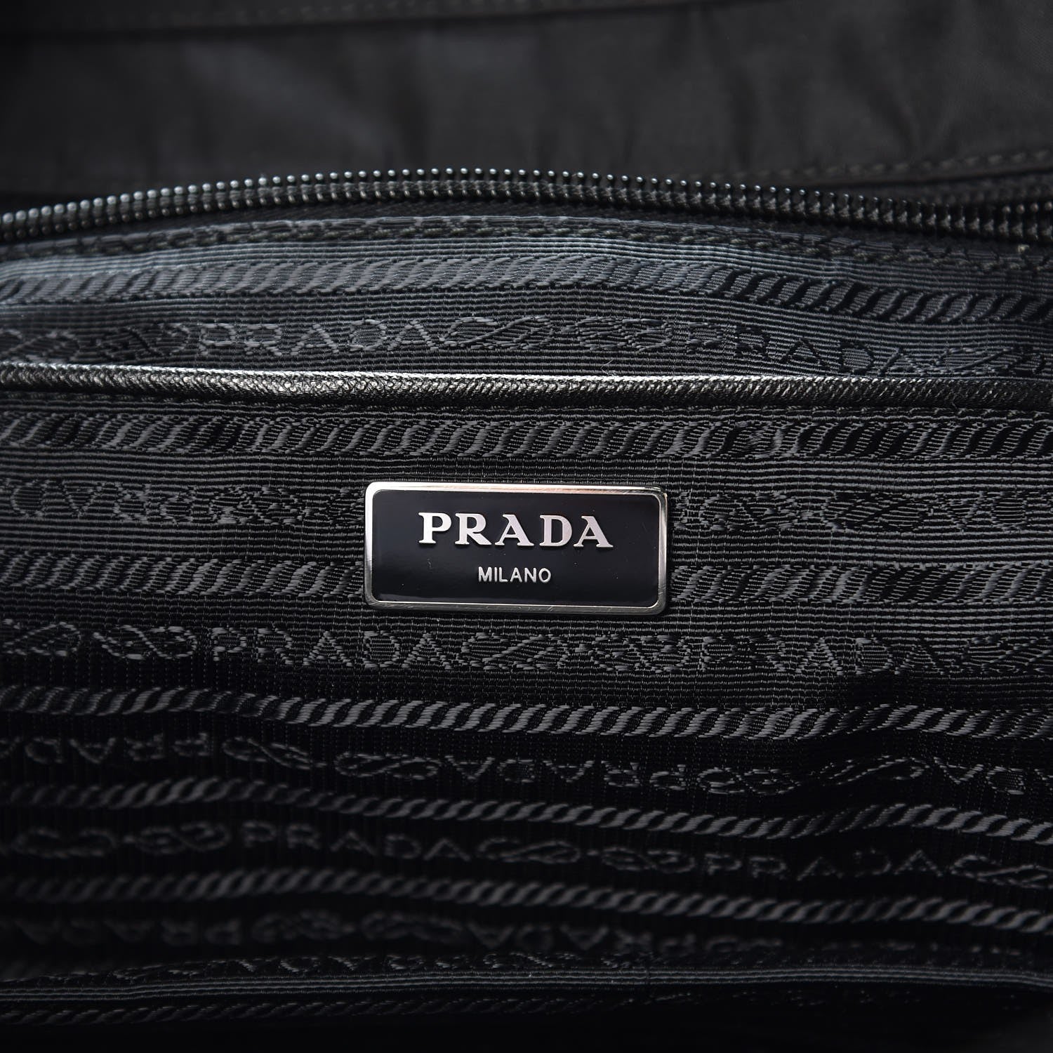 Prada Nylon Vela Tote Black 6 of 12