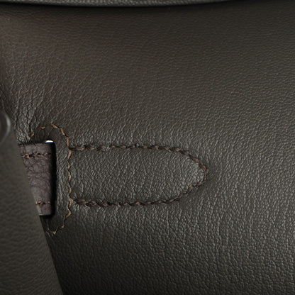 Hermes Togo Birkin 40 Etain 20 of 26