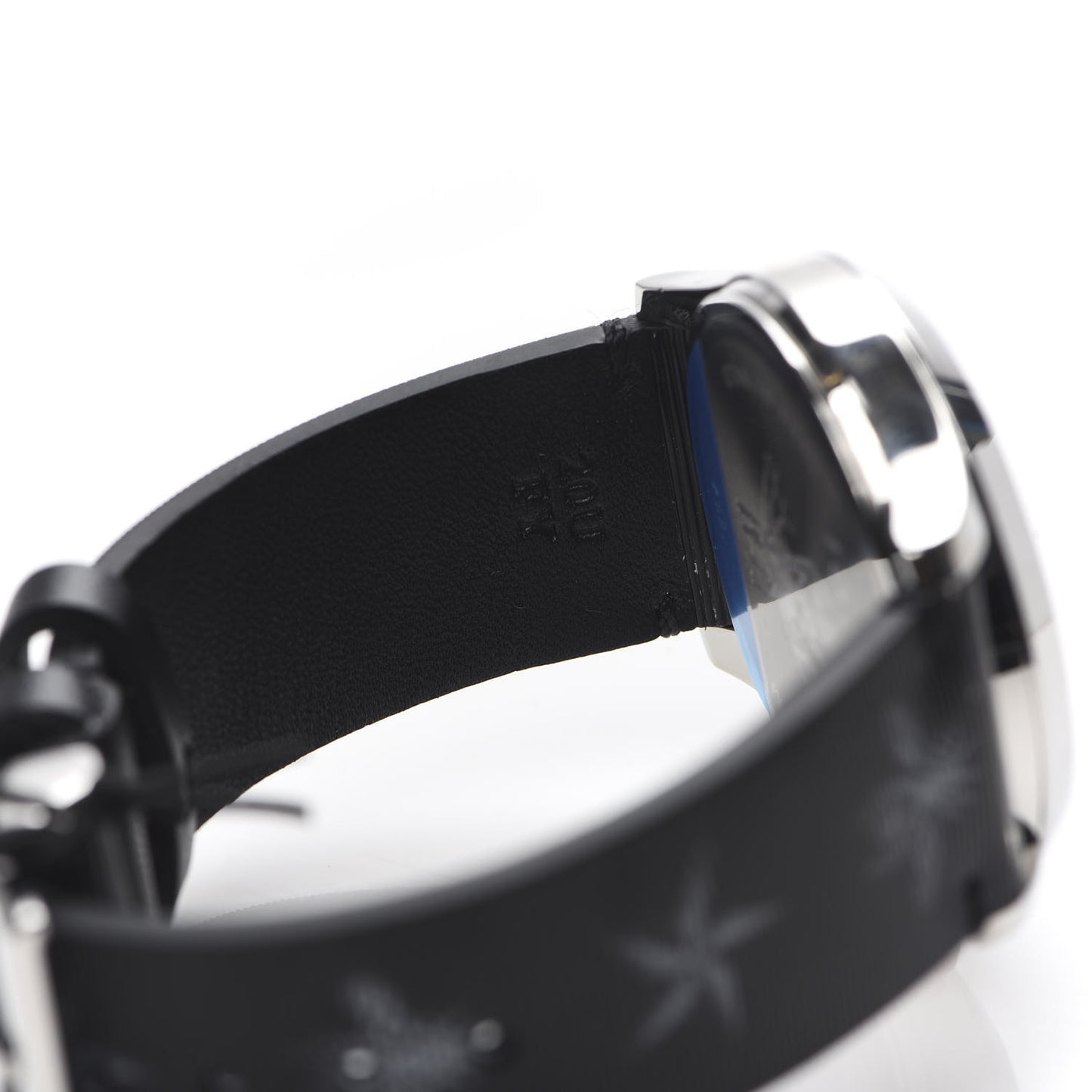 Stainless Steel Calfskin 38mm G-Timeless Bee Star Hologram Quartz Watch Black