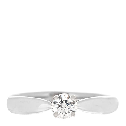 Tiffany Platinum Diamond .22ct Harmony Solitaire Engagement Ring 49 5 1 of 7