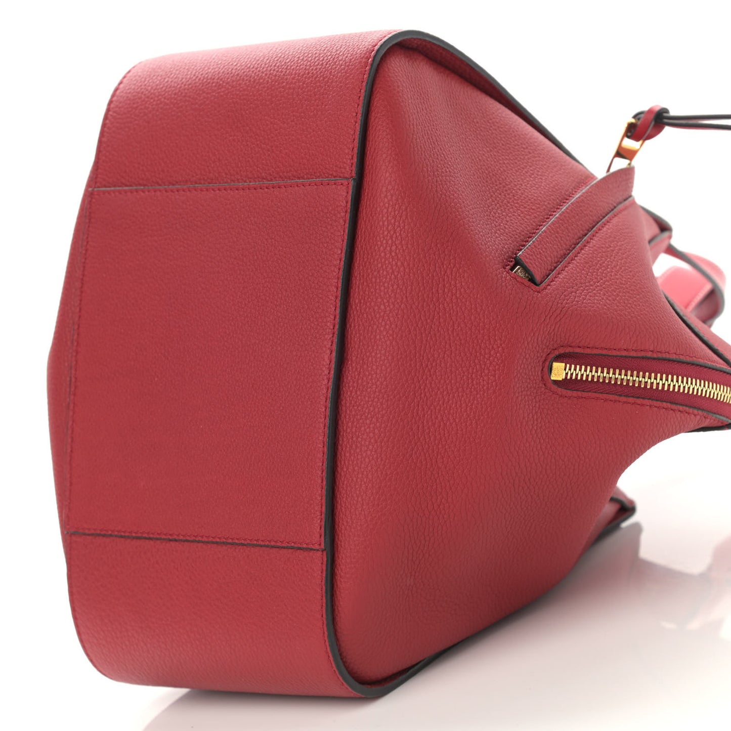 Calfskin Small Hammock Shoulder Bag Red