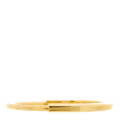 Tiffany 18K Yellow Gold Tiffany Lock Bangle Bracelet 1 of 5