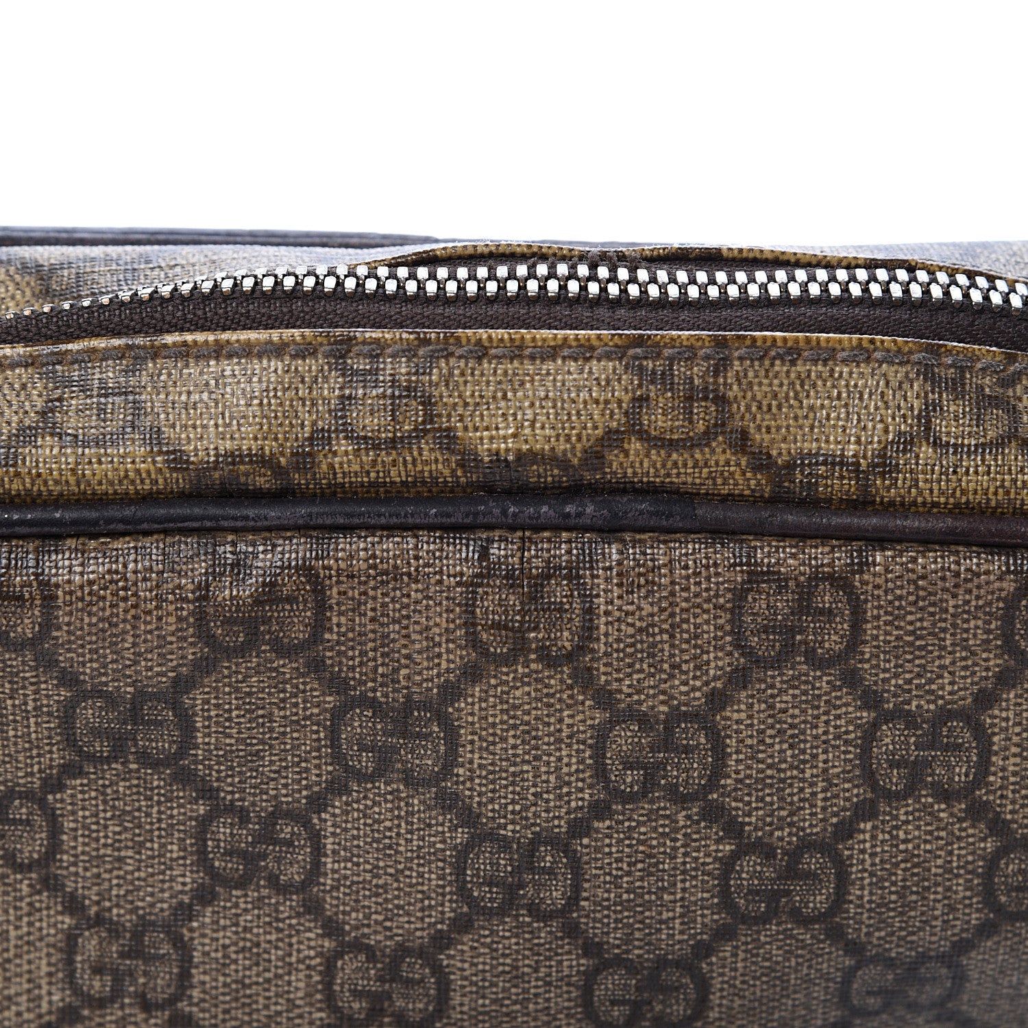 Gucci GG Plus Monogram Shoulder Bag Dark Brown 13 of 15