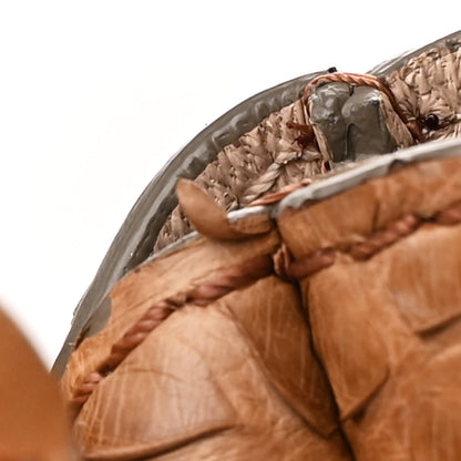 Chloe Snakeskin Calfskin Medium Marcie Satchel Dinghy Wood 11 of 11