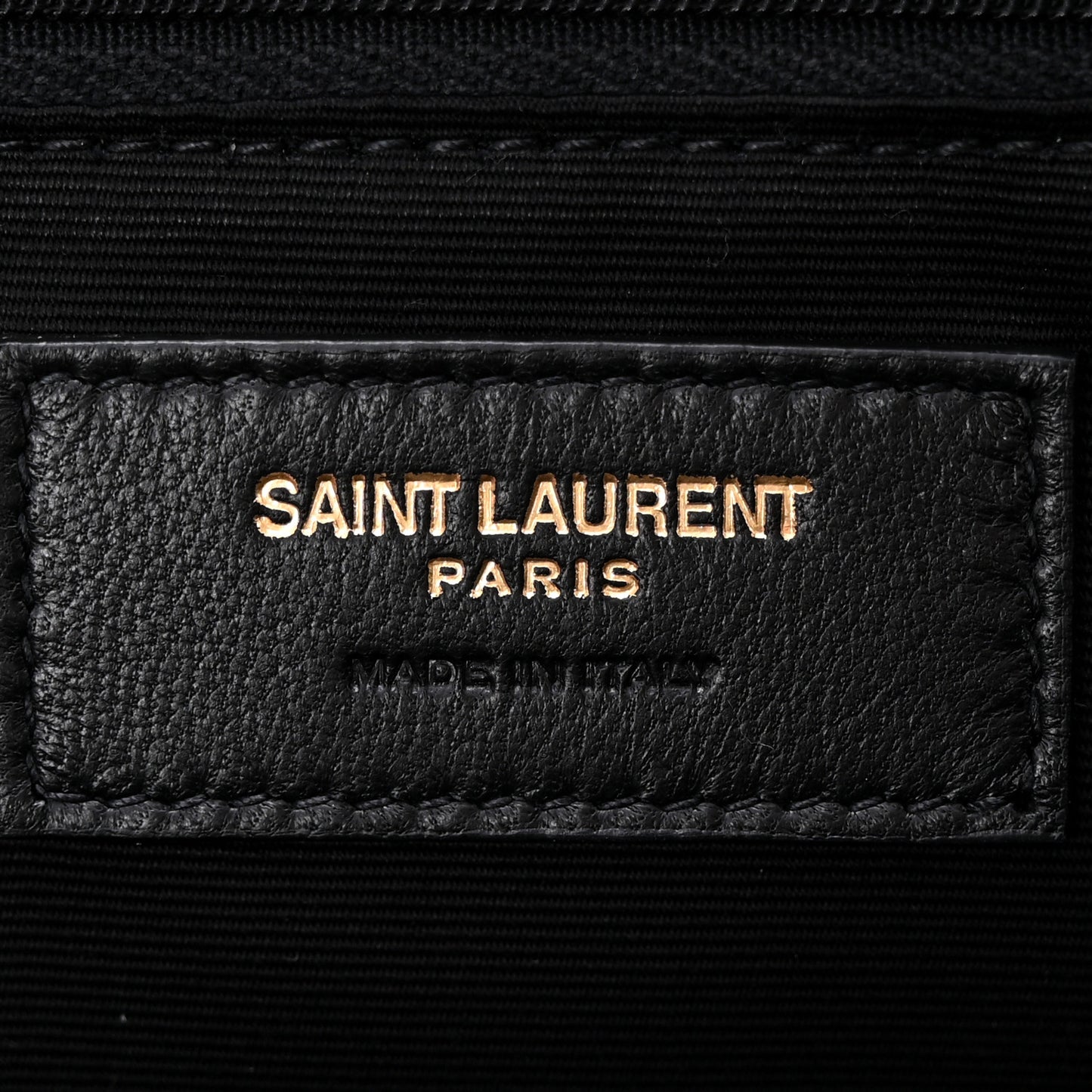 Lambskin Calypso Cosmetic Case Black