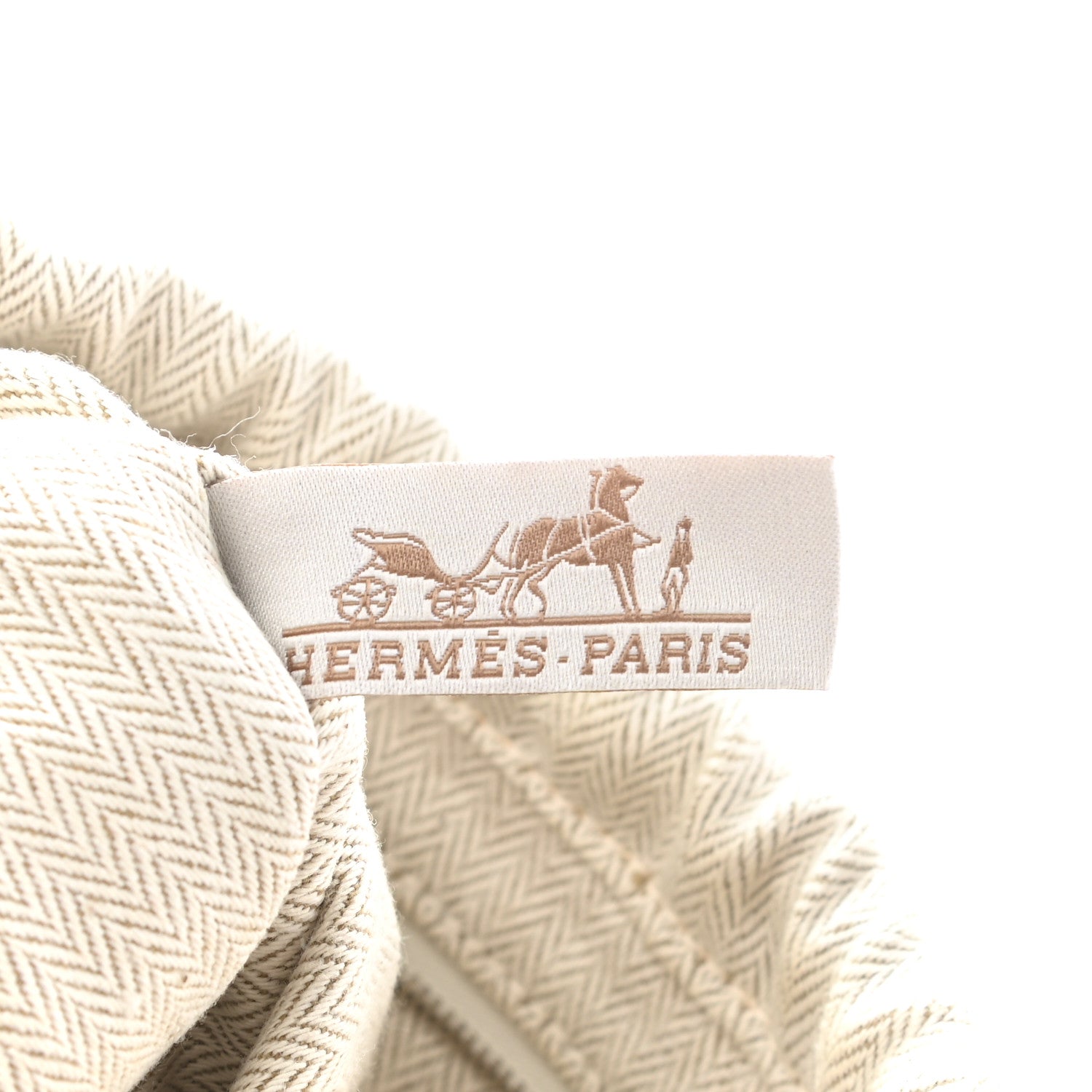 Hermes Canvas Barenia Fourbi 20 PM Pouch Naturel Fauve 5 of 9