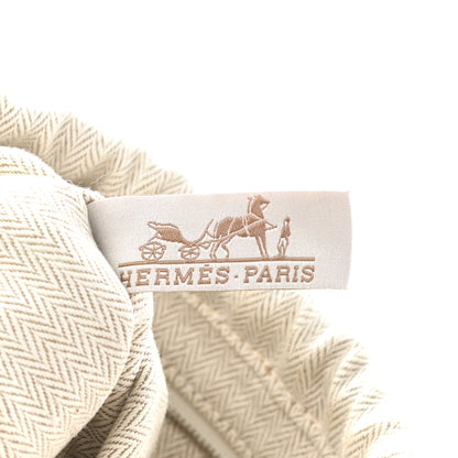 Hermes Canvas Barenia Fourbi 20 PM Pouch Naturel Fauve 5 of 9