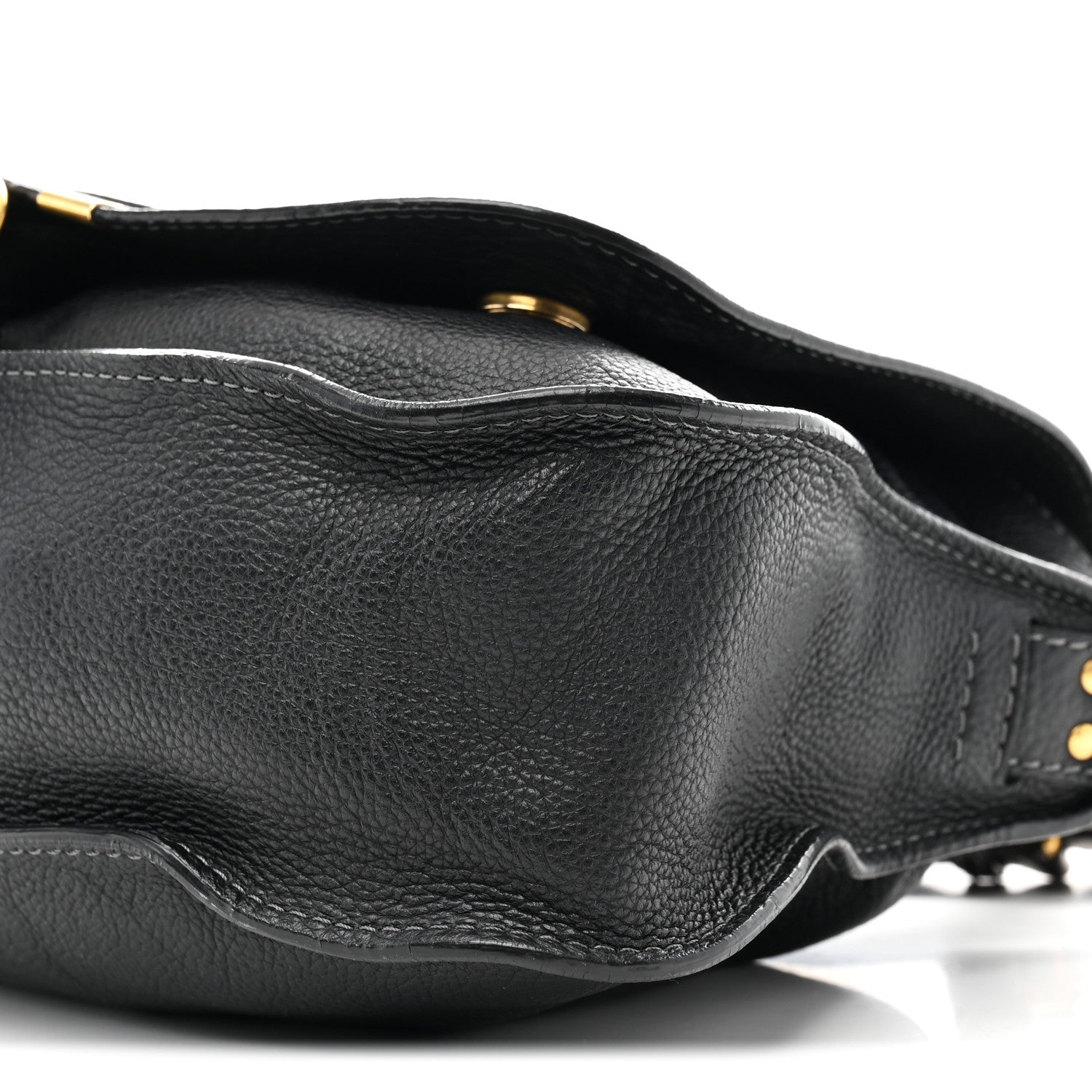 Chloe Calfskin Medium Marcie Top Handle Bag Black 10 of 11