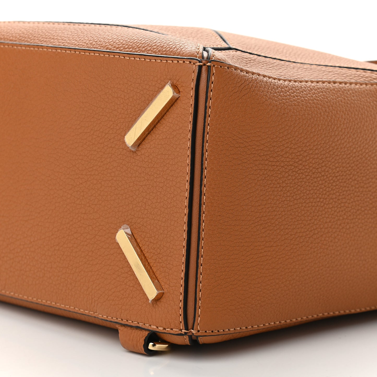 Calfskin Medium Puzzle Bag Tan