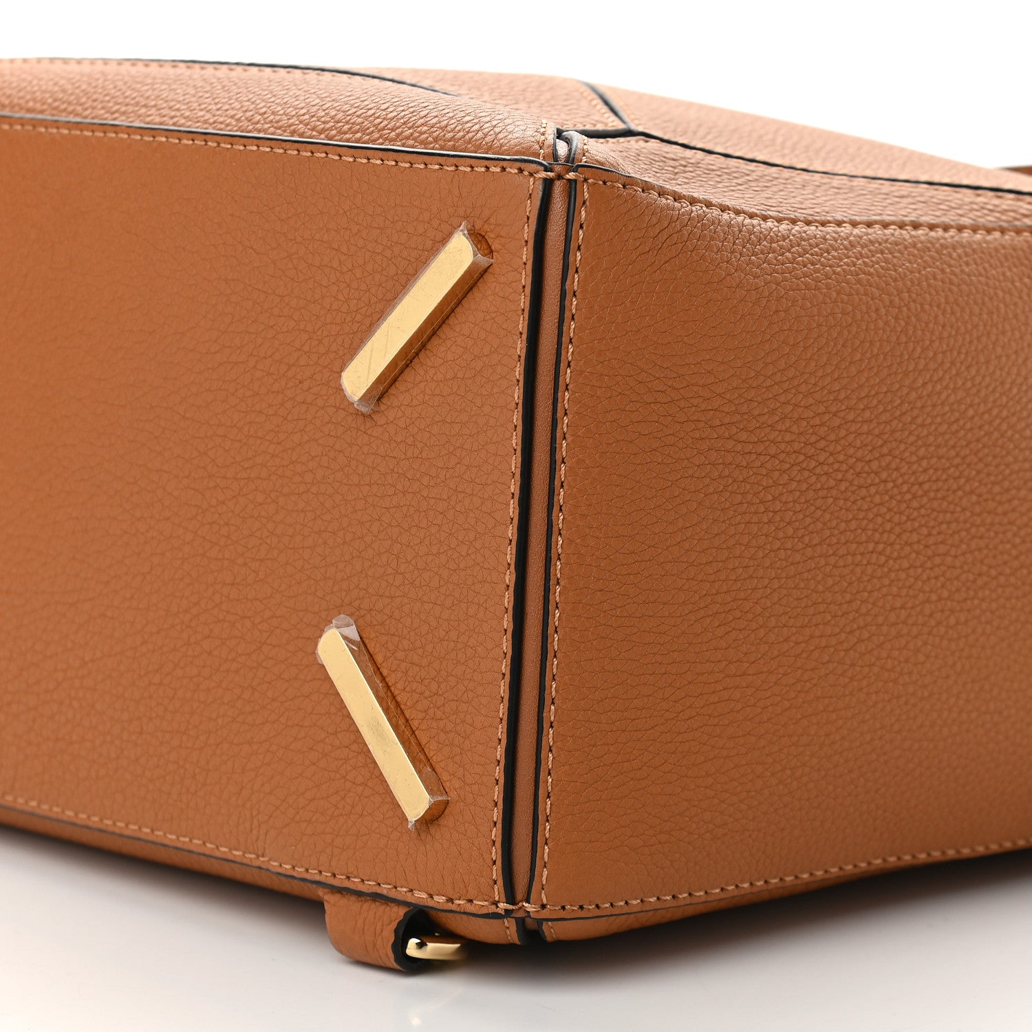 Loewe Calfskin Medium Puzzle Bag Tan 9 of 9